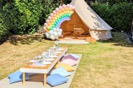 Bell tent kids daytime package