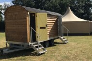 Luxury Shepherd Hut Toilet Trailer 