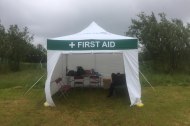 First Aid Gazebo Hire