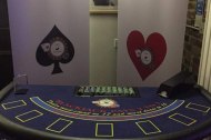 Blackjack table