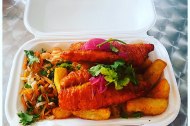 Maharaja masala fish n chips