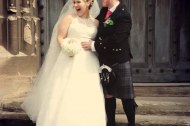 A Scottish and Italian wedding