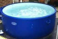 Rigid wall hot tubs