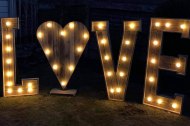 Rustic Love Lights 