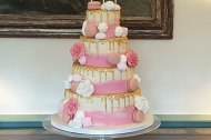 Tiered Buttercream Drip Cake