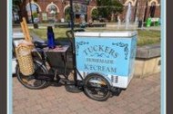 Bike at an event ready to serve customers