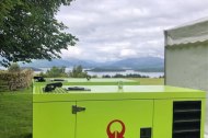 Loch Lomond wedding provided with reliable power