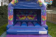 Purple/ Blue - Party Theme - Bouncy Castle - 12ft x 12ft