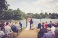 Wedding Venue, Wooden Arch & Lighting