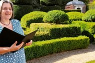 Carolyn the Celebrant at Saffron Walden Gardens 