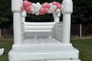 Cessa Events - White Bouncy Castle for ALL ages