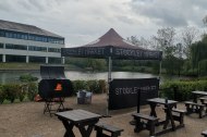 Office estate weekly bbq Street food vending