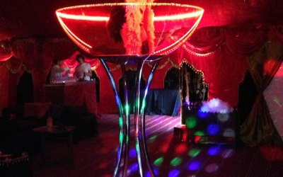 Diamonte Dolls  Burlesque life size Martini Glass