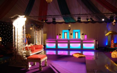 6M White Bar for Wedding