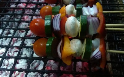 veggie skewers 