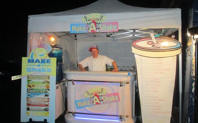 Mobile milk shake bar