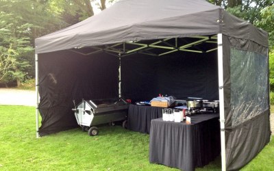 Country Hog Roast - Professional Gazebo Set-up