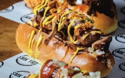 Hot dog, Chilli dog & Pulled pork dog