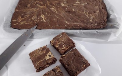 Handbaked brownies