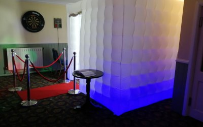 LED inflatable booth