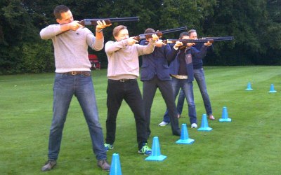 Laser Clay Pigeon Shooting