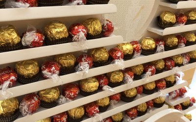 Ferrero/Lindor displays