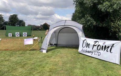 Our Setup at Roses Sports Field in Gainsborough