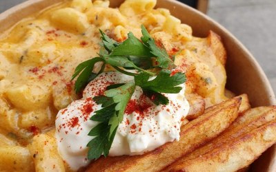 Beautiful mac and cheese 