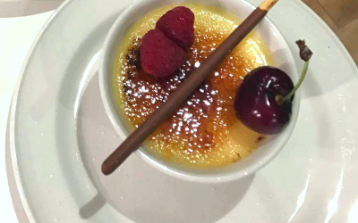 Creme Brulee dessert