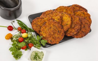 Hand Made Onion Bhajis