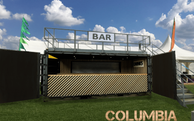 2 story container bar 20ft