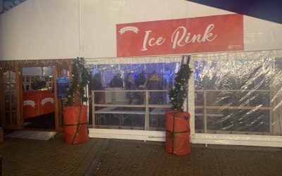 Ice rink external