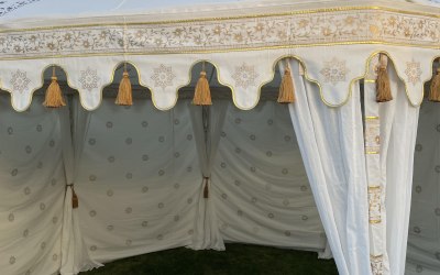 5 meter boho marquee