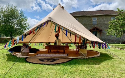 Hen do chill out space