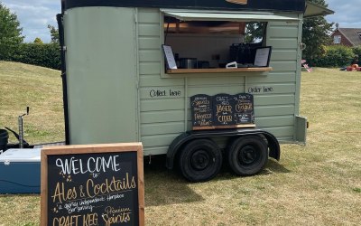 Our Traditional Horse-box Bar