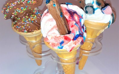 Soft Serve Ice Cream Cones