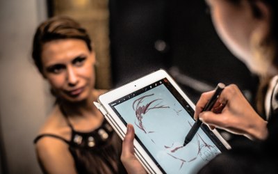 Engage guests with a unique digital drawing and interactive experience.