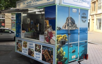 The Greek Stomach in Ipswich Market 