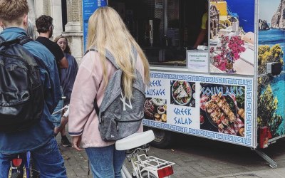 The Greek Stomach in Ipswich Market 