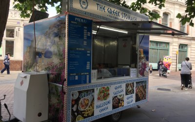 The Greek Stomach in Ipswich Market 