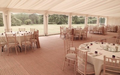 40ft wedding marquee dorset