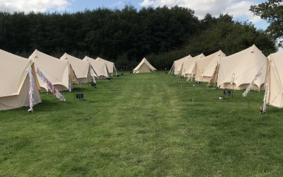 Bell Tent Wedding Village