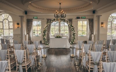 Our flower arch 