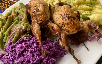 Roasted Quails