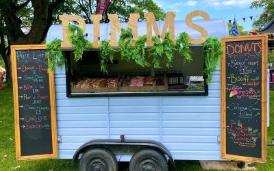 Our horse box to a PIMMS theme