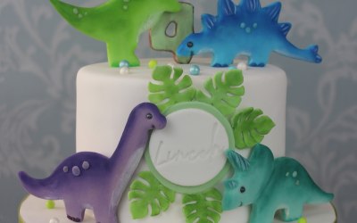 Dinosaur cake