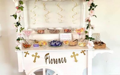 Christening Candy Cart in Ashton