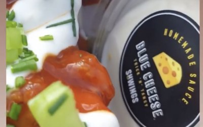 Award winning Buffalo & Blue cheese sauce