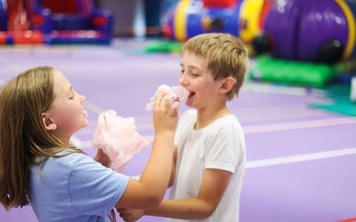 Candy Floss. Fun foods are loved by all ages.