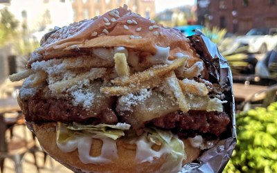 Truffle Parm burger